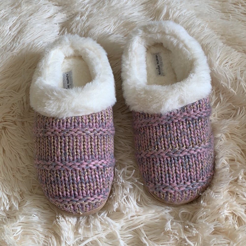 Nanette Lepore slip on slippers